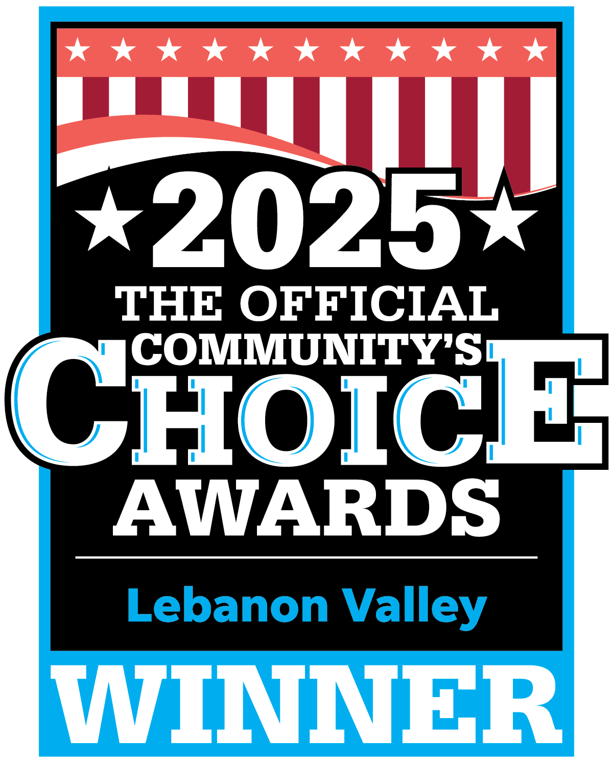 Best Of Lebanon Valley Badge 2025